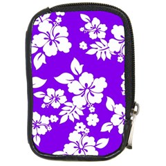 Violet Hawaiian Compact Camera Cases by AlohaStore