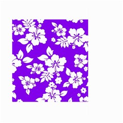 Violet Hawaiian Large Garden Flag (two Sides) by AlohaStore