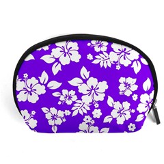 Violet Hawaiian Accessory Pouches (large)  by AlohaStore