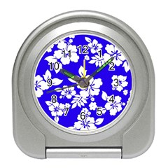 Deep Blue Hawaiian Travel Alarm Clocks by AlohaStore