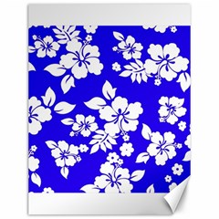 Deep Blue Hawaiian Canvas 12  X 16   by AlohaStore