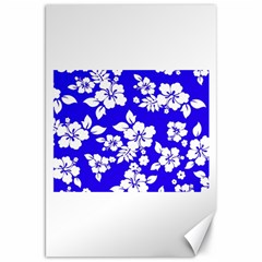 Deep Blue Hawaiian Canvas 20  X 30   by AlohaStore