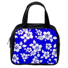 Deep Blue Hawaiian Classic Handbags (one Side) by AlohaStore