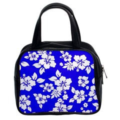 Deep Blue Hawaiian Classic Handbags (2 Sides) by AlohaStore