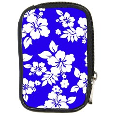 Deep Blue Hawaiian Compact Camera Cases by AlohaStore