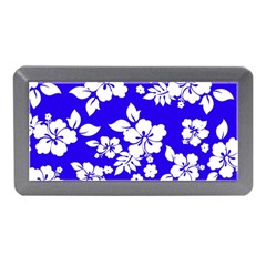 Deep Blue Hawaiian Memory Card Reader (mini) by AlohaStore