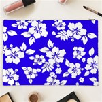 Deep Blue Hawaiian Cosmetic Bag (XXL)  Back