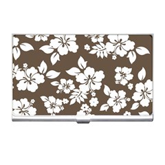 Sepia Hawaiian Business Card Holders by AlohaStore