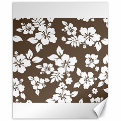 Sepia Hawaiian Canvas 16  X 20   by AlohaStore