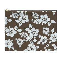 Sepia Hawaiian Cosmetic Bag (xl) by AlohaStore