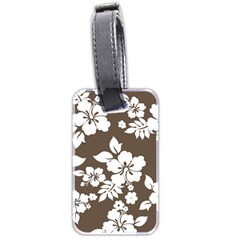 Sepia Hawaiian Luggage Tags (two Sides) by AlohaStore