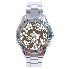 Sepia Hawaiian Stainless Steel Analogue Watch by AlohaStore