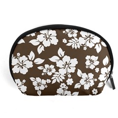 Sepia Hawaiian Accessory Pouches (large)  by AlohaStore