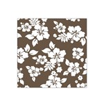 Sepia Hawaiian Satin Bandana Scarf Front