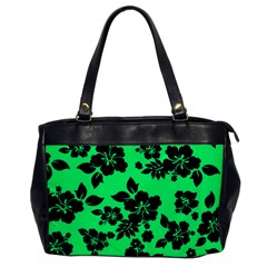 Dark Lime Hawaiian Office Handbags by AlohaStore