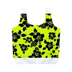 Dark Hawaiian Full Print Recycle Bags (m)  by AlohaStore