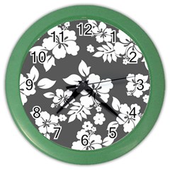 Gray Hawaiian Color Wall Clocks by AlohaStore