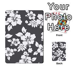 Gray Hawaiian Multi-purpose Cards (rectangle) 