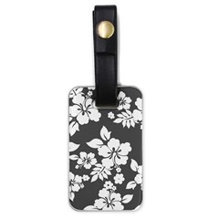 Gray Hawaiian Luggage Tags (one Side)  by AlohaStore