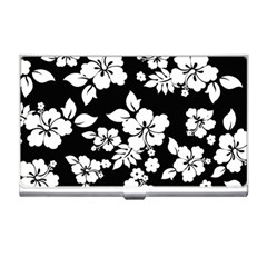 Black And White Hawaiian Business Card Holders by AlohaStore