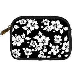 Black And White Hawaiian Digital Camera Cases by AlohaStore