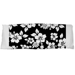 Black And White Hawaiian Body Pillow Case (dakimakura) by AlohaStore