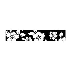 Black And White Hawaiian Flano Scarf (mini) by AlohaStore