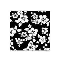 Black And White Hawaiian Satin Bandana Scarf by AlohaStore