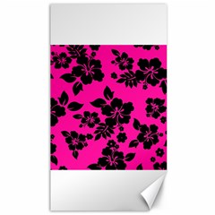 Dark Baby Pink Hawaiian Canvas 40  X 72   by AlohaStore