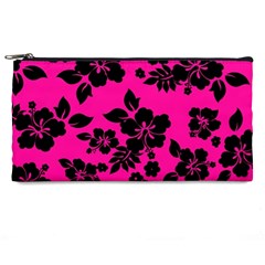 Dark Baby Pink Hawaiian Pencil Cases by AlohaStore