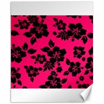 Dark Pink Hawaiian Canvas 16  x 20   15.75 x19.29  Canvas - 1