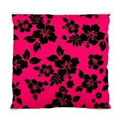 Dark Pink Hawaiian Standard Cushion Case (one Side) by AlohaStore