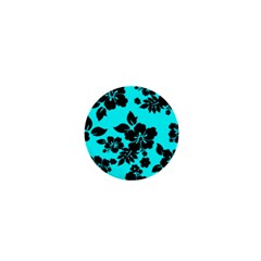 Blue Dark Hawaiian 1  Mini Buttons by AlohaStore