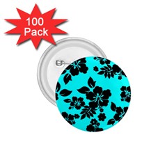 Blue Dark Hawaiian 1 75  Buttons (100 Pack)  by AlohaStore