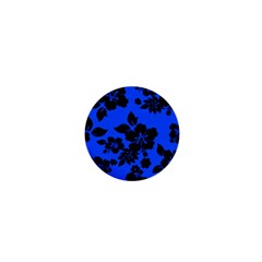 Dark Blue Hawaiian 1  Mini Buttons by AlohaStore