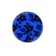 Dark Blue Hawaiian Hat Clip Ball Marker (4 Pack) by AlohaStore