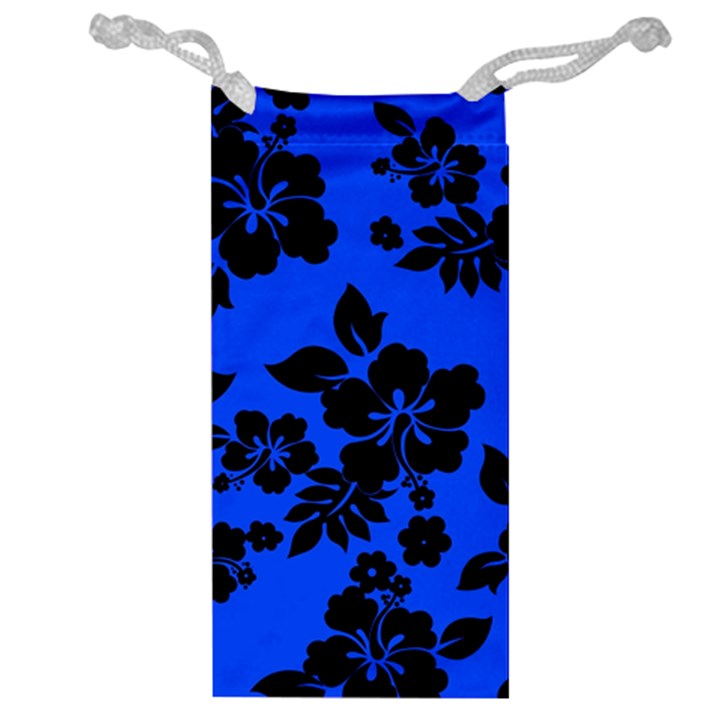 Dark Blue Hawaiian Jewelry Bags