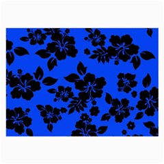 Dark Blue Hawaiian Large Glasses Cloth by AlohaStore