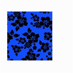 Dark Blue Hawaiian Large Garden Flag (two Sides) by AlohaStore