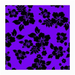 Violet Dark Hawaiian Medium Glasses Cloth (2-side) by AlohaStore