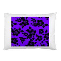 Violet Dark Hawaiian Pillow Case by AlohaStore