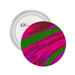 Swish Bright Pink Green Design 2.25  Buttons