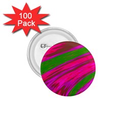 Swish Bright Pink Green Design 1 75  Buttons (100 Pack)  by BrightVibesDesign