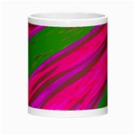 Swish Bright Pink Green Design Morph Mugs Center