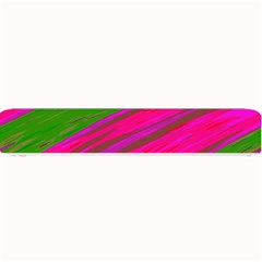 Swish Bright Pink Green Design Small Bar Mats by BrightVibesDesign