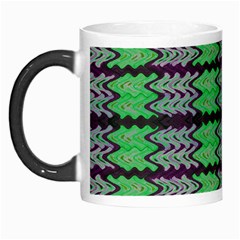 Pattern Tile Green Purple Morph Mugs by BrightVibesDesign