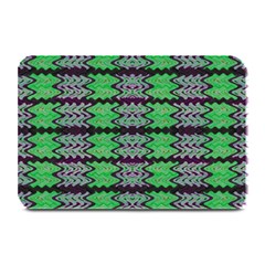 Pattern Tile Green Purple Plate Mats by BrightVibesDesign