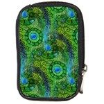 Emerald Boho Abstract Compact Camera Cases Front