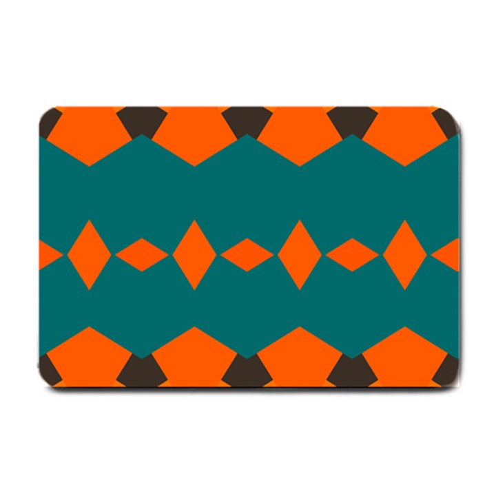 Rhombus and other shapes                                                                      			Small Doormat