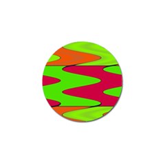 Wavy Design                                                                        			golf Ball Marker (4 Pack) by LalyLauraFLM